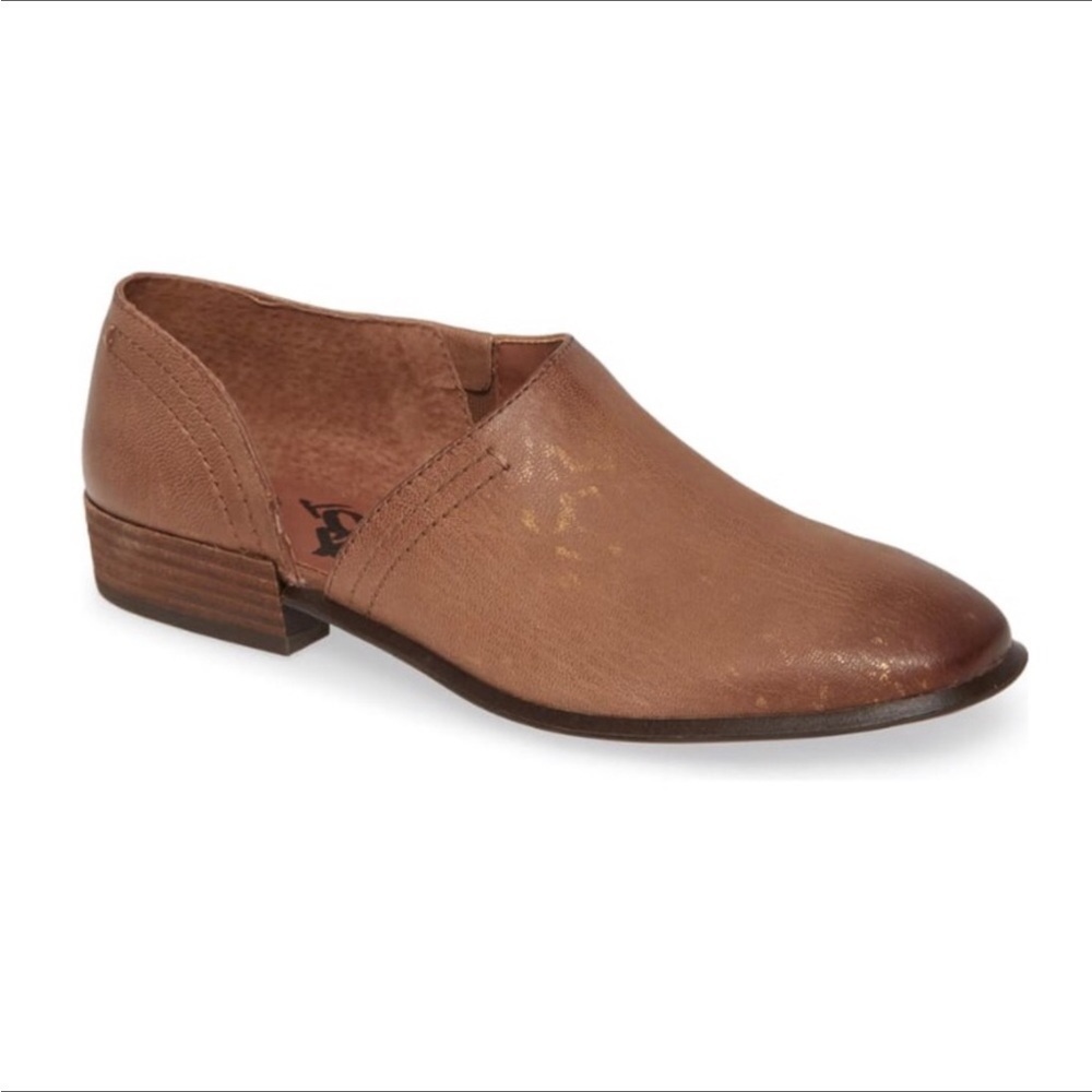 OTBT Coyote d’orsay booties Hickory brown leather Size 7